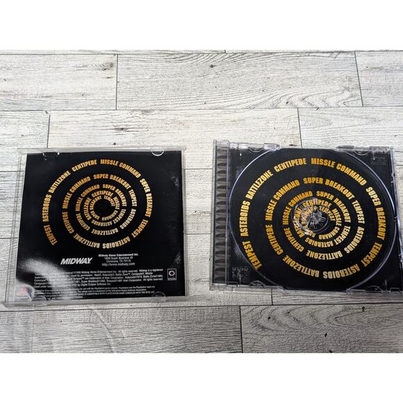 Arcade's Greatest Hits: The Atari Collection 1 PS1 Sony PlayStation 1 CIB - Picture 4 of 4